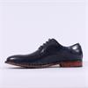 Tommy Bowe Goretti Plain Toe Dress Shoe - Navy Leather